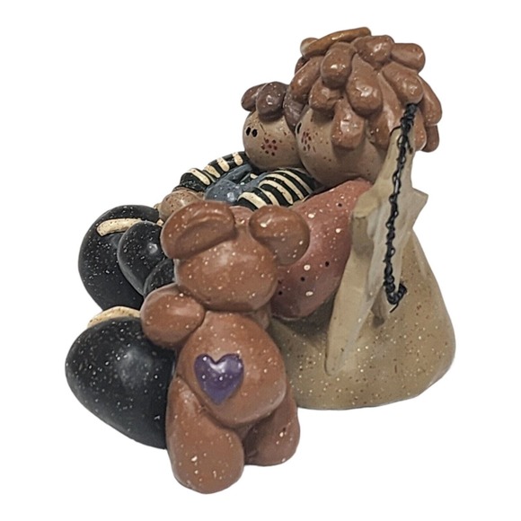 CMI Henton Resin Angel Figurine Mommy "Angels Are Mommies With Wings" 7" x 5" - Picture 3 of 11